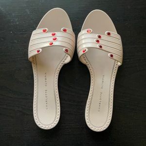 charlotte olympia hands up sandal